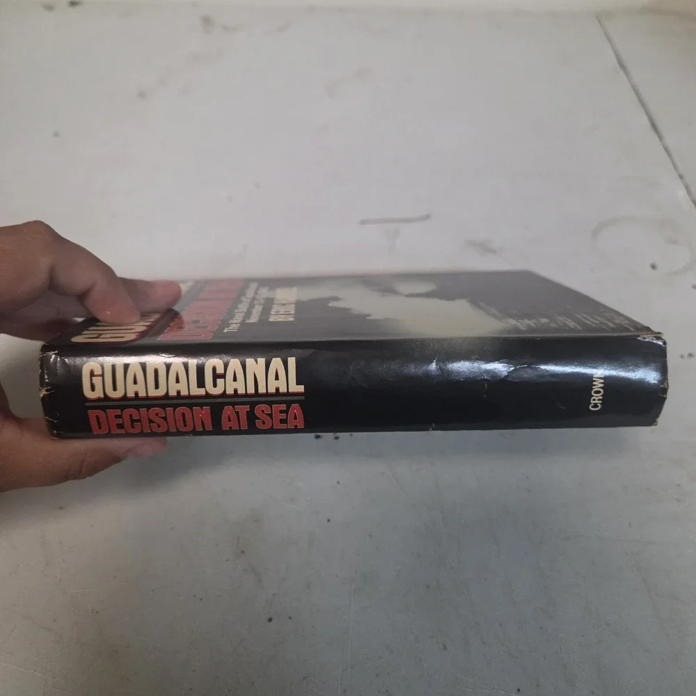 Guadalcanal Decision At Sea Eric Hammel 1988 HC DJ Book Club Edition WWII